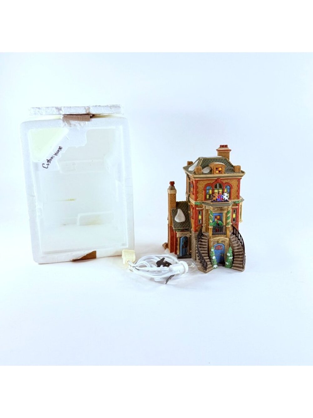 Dept 56 Custom House Dickens Village Series 1997 Christmas No Light